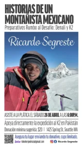 RICARDO SEGRESTE – MONTAÑISTA MEXICANO